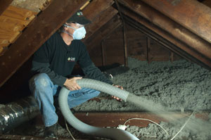 Installing Blown-in Insulation